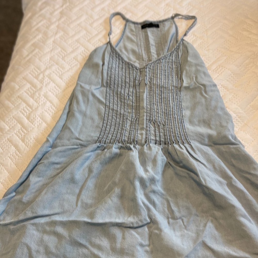 sanctuary Chambray Mini Dress - Size M